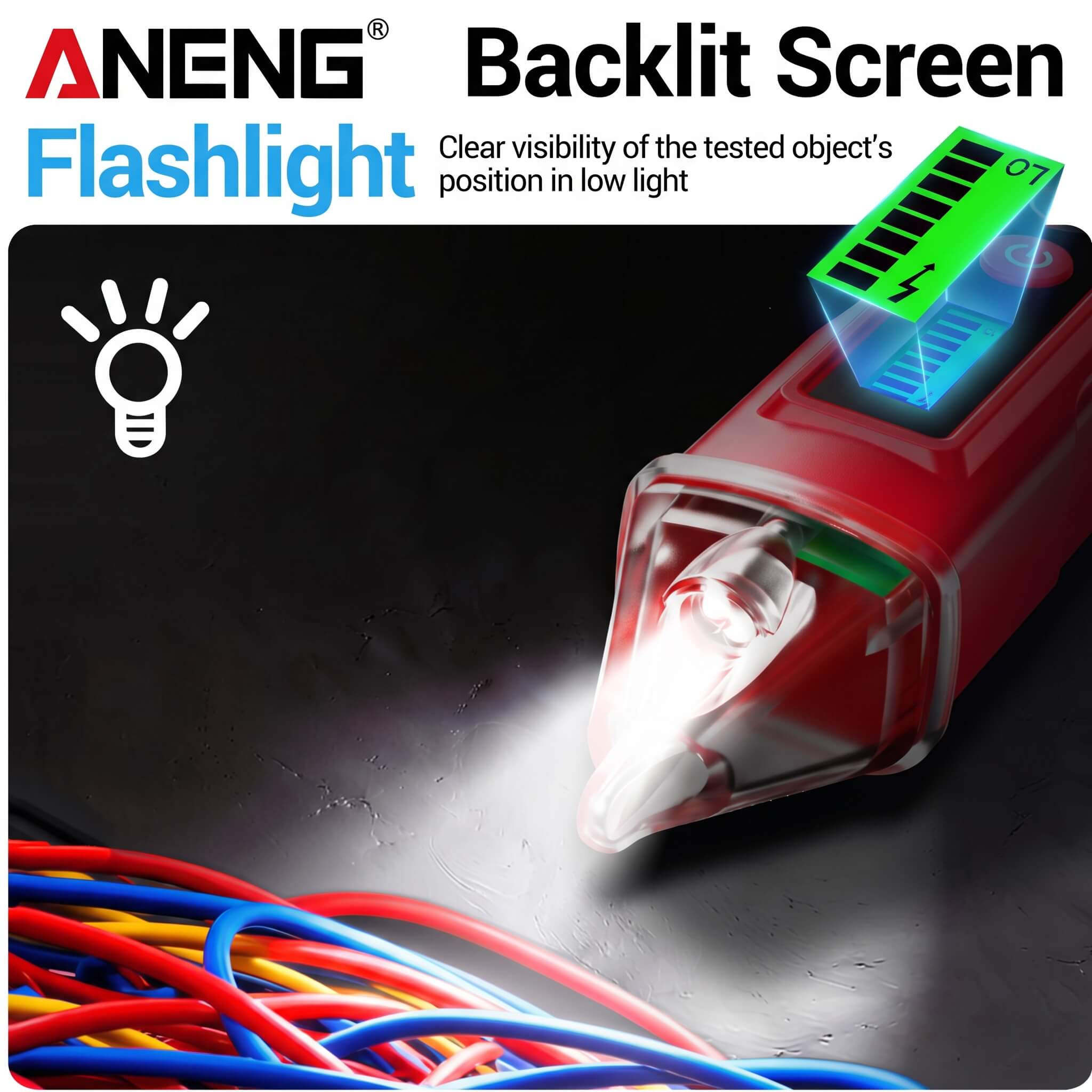 ANENG VC1010 Detector digital inteligente (4)