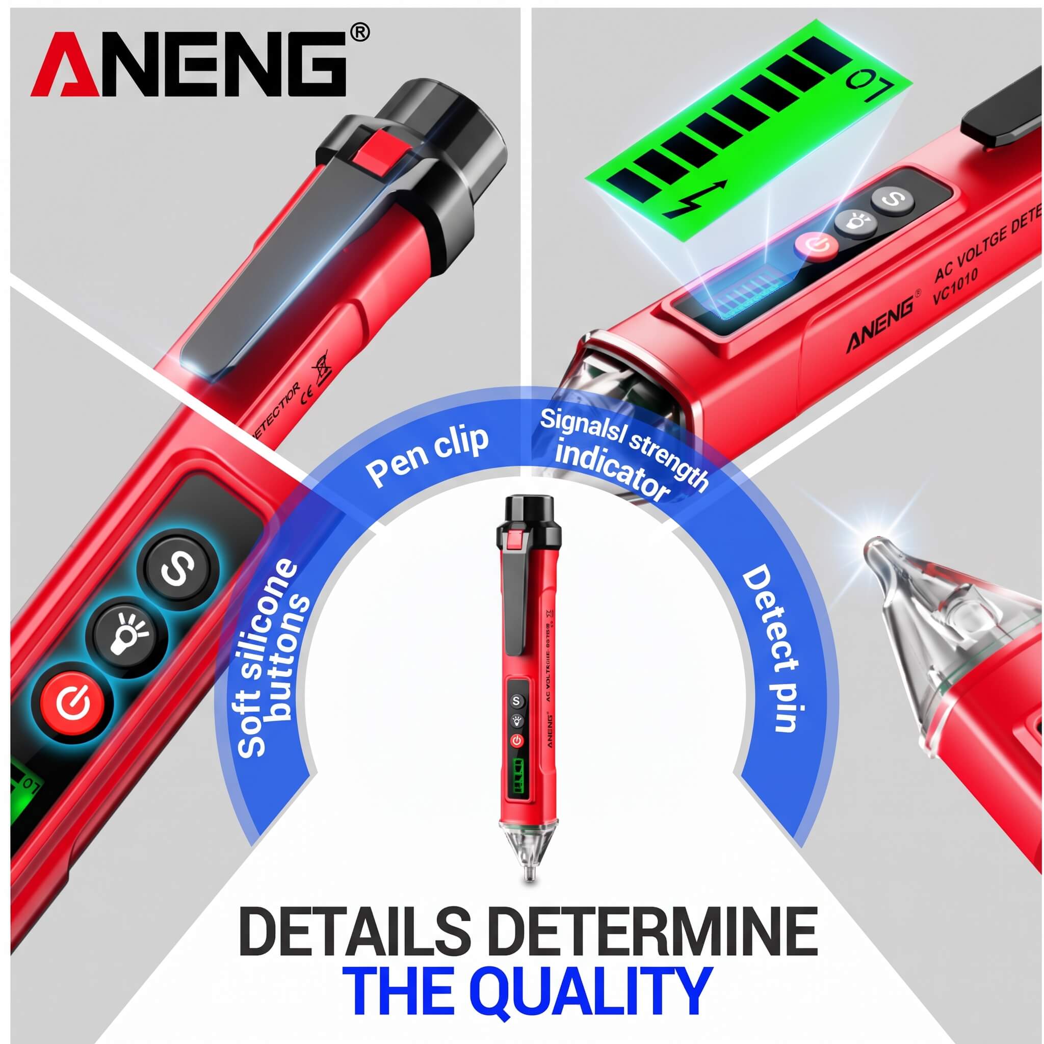 ANENG VC1010 Detector digital inteligente (5)